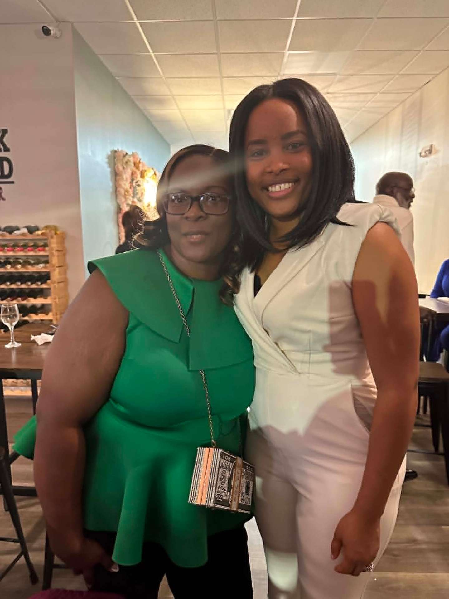 Reader photographed with Ashlee Marie